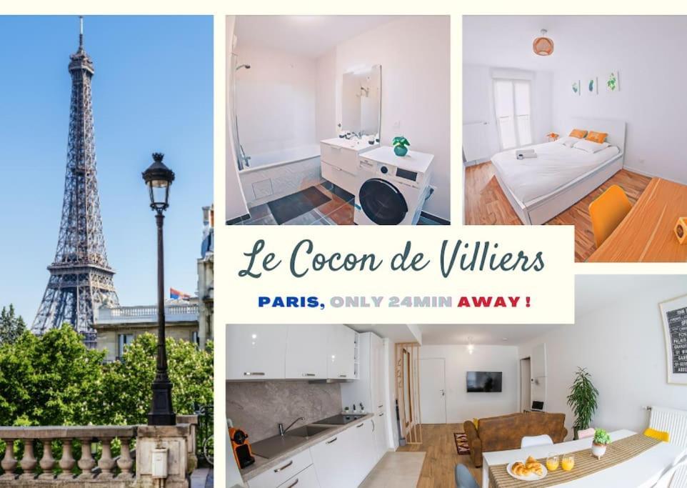 ויליה-סור-מארן Paris & Disneyland - 2Min From Train Station - Free Private Parking מראה חיצוני תמונה